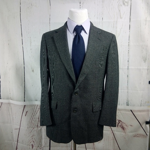 Mackenzie's 40R Gray Suit Blazer Sports Coat - Picture 1 of 8